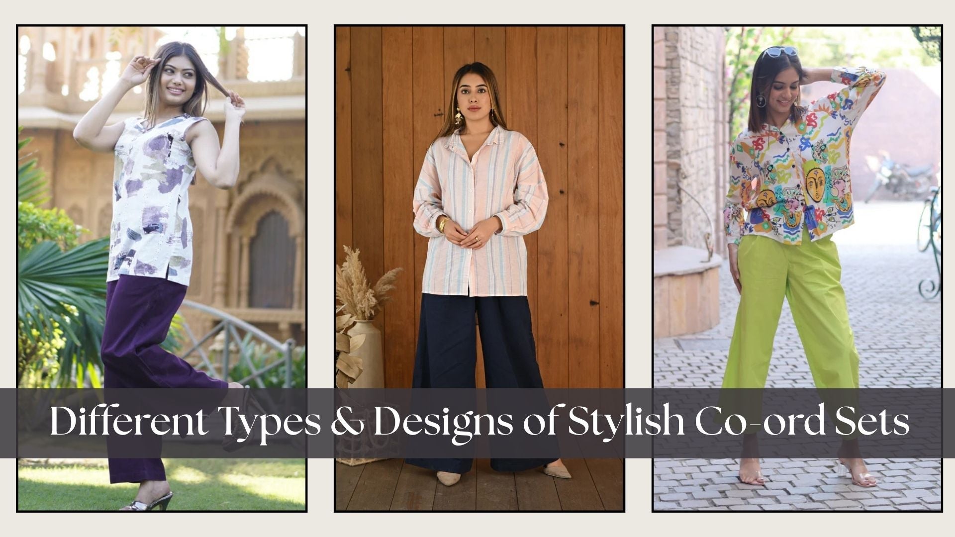 Different Types and Designs of Stylish Co-ord Sets by Senorita Fashions